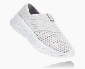 Hoka One One Women's ORA Recovery Sandals White - AU MRAE